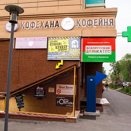 Уютная Студия С Видом На Горы Almaty Bagian luar foto